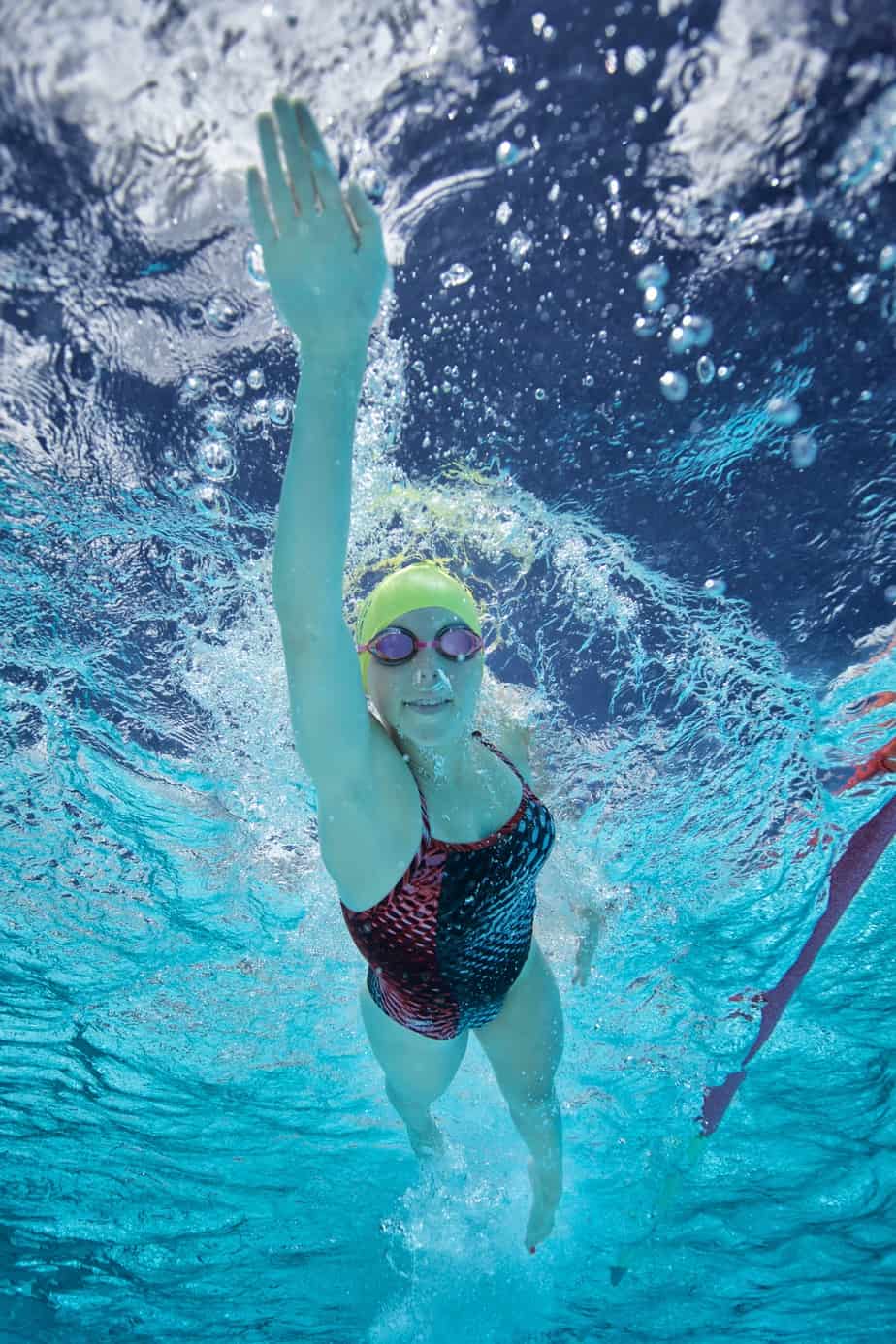 Triathlon swimmer